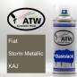 Preview: Fiat, Storm Metallic, KAJ: 400ml Sprühdose, von ATW Autoteile West.